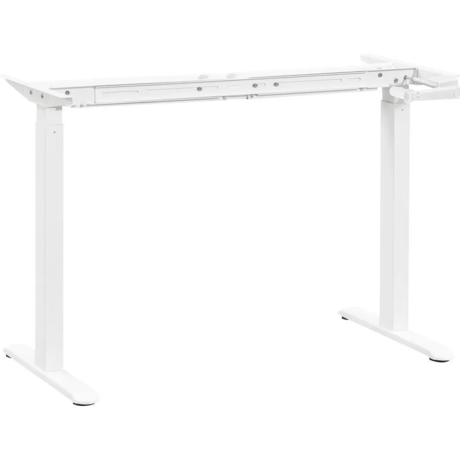 Frame zit/sta bureau Homeworx handmatig verstelbaar - wit