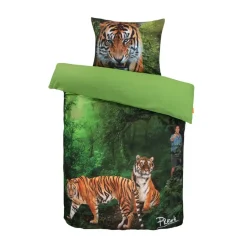 Freek Vonk dekbedovertrek - tijgers - 140x200 cm