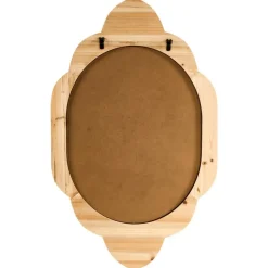 FRESVILLE - Wandspiegel - Lichtbruin - Dennenhout