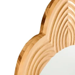 FRESVILLE - Wandspiegel - Lichtbruin - Dennenhout