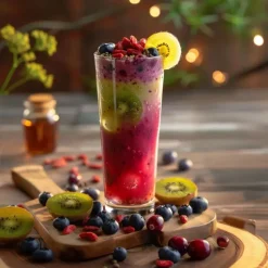 Fruitstruiken - Set van 8 - Actinidia, Vaccinium, Lycium - Hoogte 25-40cm - ⌀9cm