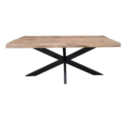 Furndea Devi eettafel boomstam mangohout 160x90x76