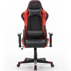 Gamestoel Nevada - Zwart / Rood - Gaming Stoel - Bureaustoel