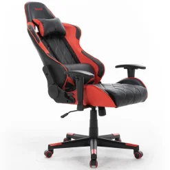 Gamestoel Nevada - Zwart / Rood - Gaming Stoel - Bureaustoel