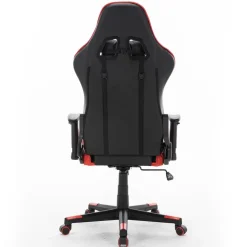 Gamestoel Nevada - Zwart / Rood - Gaming Stoel - Bureaustoel