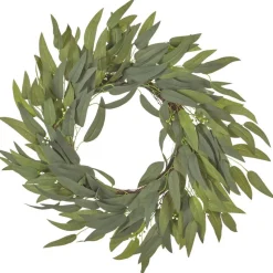 GAMRUN - Krans - Groen - 65 cm - Synthetisch