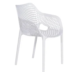 Garden Impressions Air XL kunststof tuinstoel wit