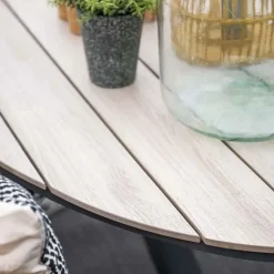 Garden Impressions Aleria - Tulli tuinset 5-delig taupe 180x115 cm