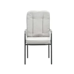 Garden Impressions Aleria tuinstoel taupe - 2 stuks