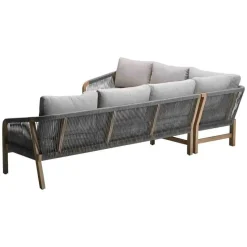Garden Impressions Alora lounge dining set 2-delig links - grey sand