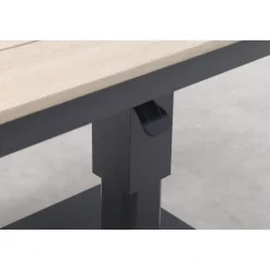 Garden Impressions Brugge verstelb. loungetafel 150x87 - donker grijs