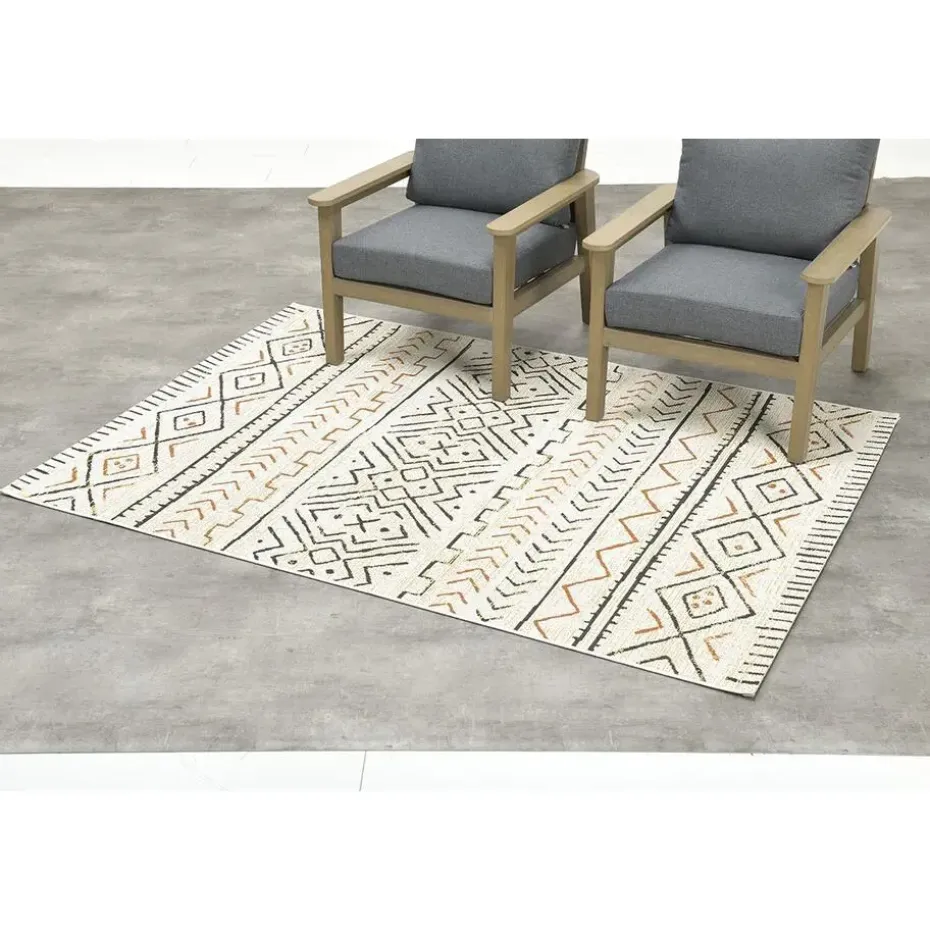 Garden Impressions Buitenkleed Malawi oker 120x170 cm