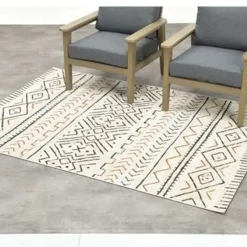 Garden Impressions Buitenkleed Malawi oker 200x290 cm