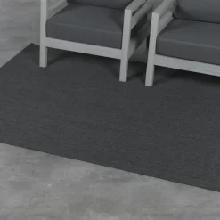 Garden Impressions Buitenkleed Portmany zwart 120x170 cm