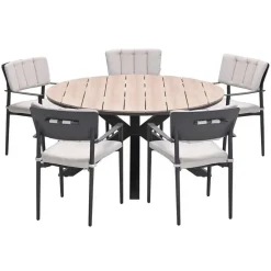 Garden Impressions Dane - Tulli tuinset 6-delig Ø148x75 cm