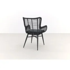 Garden Impressions Edison 148 cm. - ronde tuinset / Jasmine black