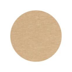 Garden Impressions Gisborne buitenkleed - Ø160 cm - natural cane