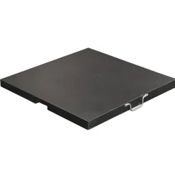 Garden Impressions Hawaii zweefparasol 3.5m zwart met voet en hoes