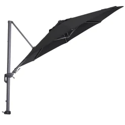 Garden Impressions Hawaii zweefparasol Ø350 c. black - zwart