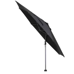 Garden Impressions Hawaii zweefparasol Ø350 c. black - zwart