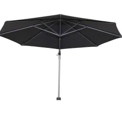 Garden Impressions Hawaii zweefparasol Ø350 c. black - zwart