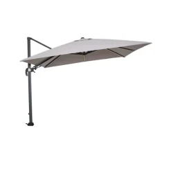 Garden Impressions Hawaii zweefparasol Lumen LED 300x300 cm - zand