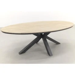 Garden Impressions Jasmine Natural/Edison 220x115 cm. - ovale tuinset