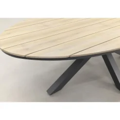 Garden Impressions Jasmine Natural/Edison 220x115 cm. - ovale tuinset