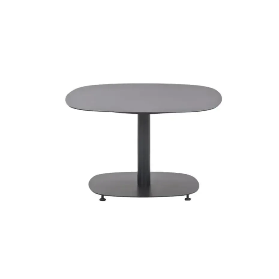 Garden Impressions Kariko bijzettafel 70x70x43cm - donker grijs