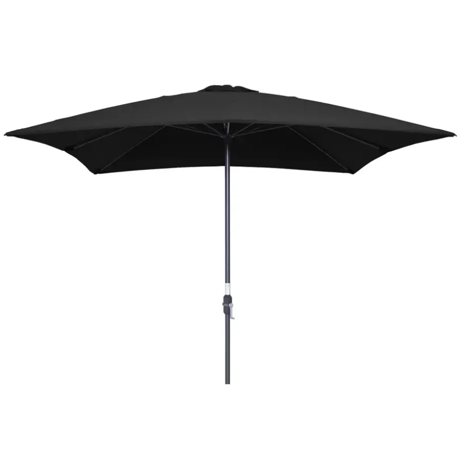 Garden Impressions Lotus parasol 250x250 - zwart