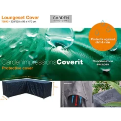 Garden Impressions Lounge dining hoes L 235/235x90xH70 cm