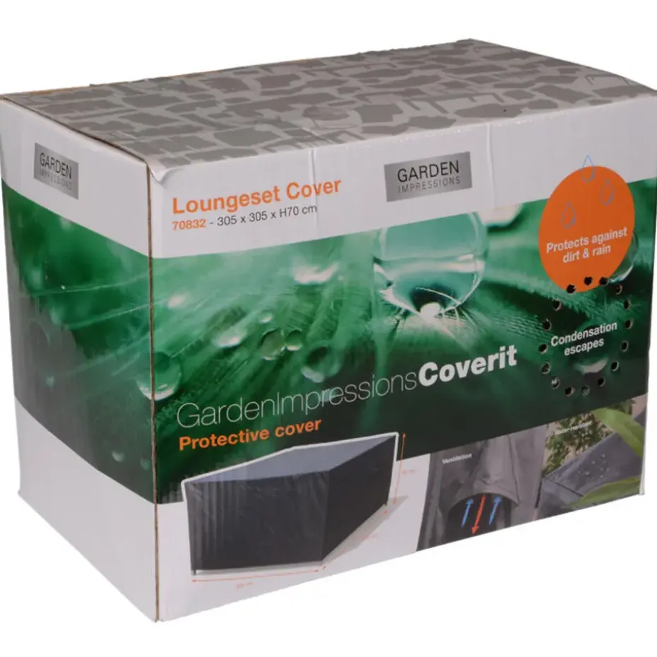Garden Impressions Loungesethoes 305x305xH70 cm