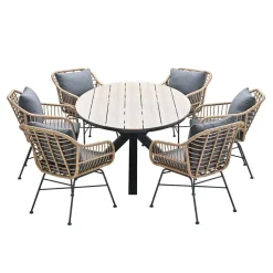 Garden Impressions Lucas Tulli 7-delige tuinset - bruin