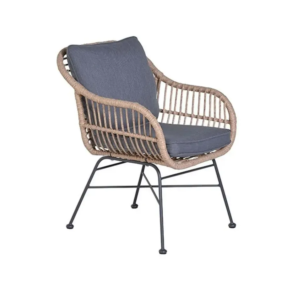 Garden Impressions Lucas tuinset 6-delig bruin -Tulli tafel bruin