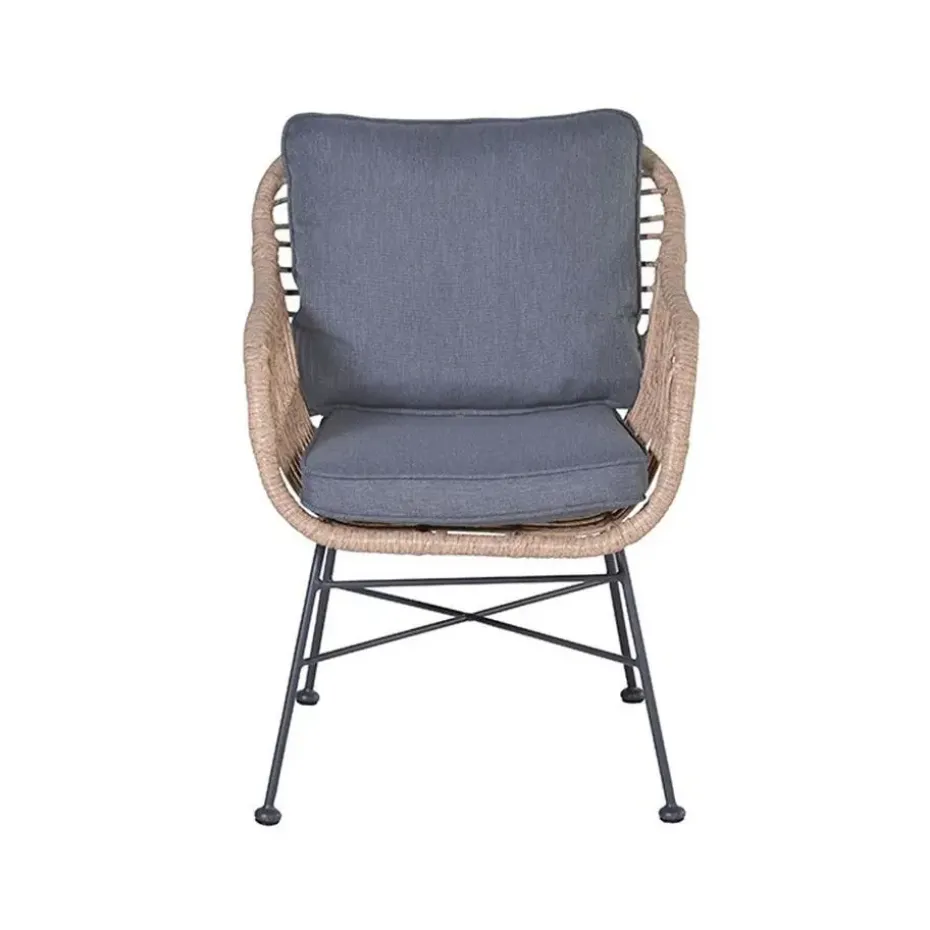 Garden Impressions Lucas tuinset 6-delig bruin -Tulli tafel bruin