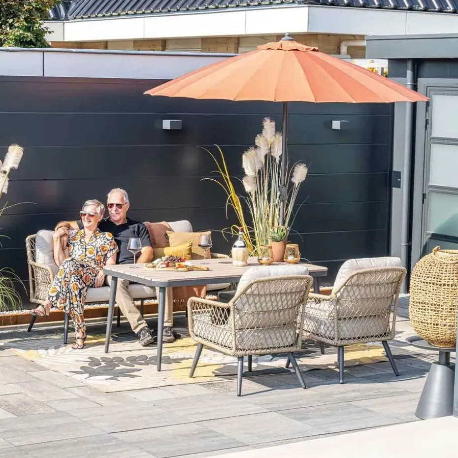 Garden Impressions Manilla parasol Ø250 cm - koper