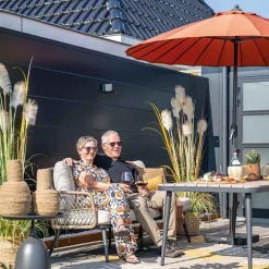 Garden Impressions Manilla parasol Ø250 cm - koper