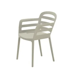 Garden Impressions Mira tuinstoel zand - 2 stuks