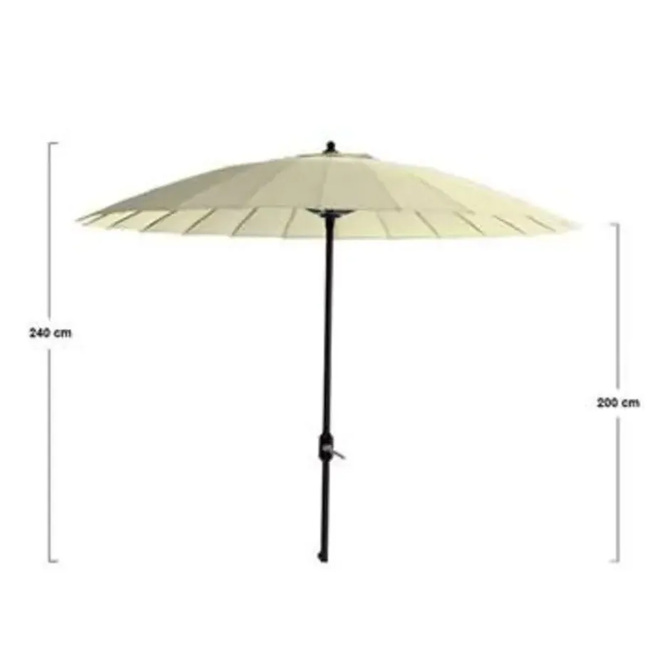 Garden Impressions Parasol Manilla 250 cm- ecru