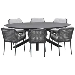 Garden Impressions Pemba - Scot tuinset 7-delig - Napoli grey