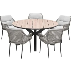 Garden Impressions Pemba - Tulli tuinset 6-delig Ø148x75 cm