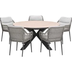 Garden Impressions Pemba - Tulli tuinset 6-delig Ø148x75 cm