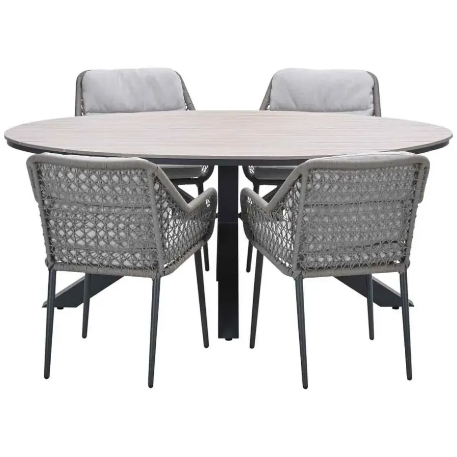 Garden Impressions Pemba - Tulli tuinset 5-delig 180x115 cm