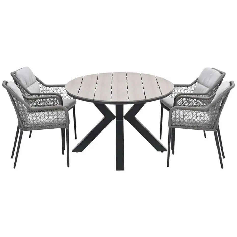 Garden Impressions Pemba - Tulli tuinset 5-delig 180x115 cm