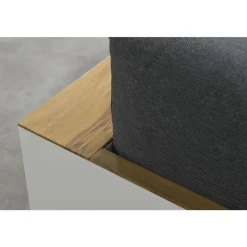 Garden Impressions Plaza lounge hoekset 3-delig wit - teak look