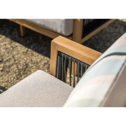 Garden Impressions San Capri loungeset 4-delig - light teak aluminium