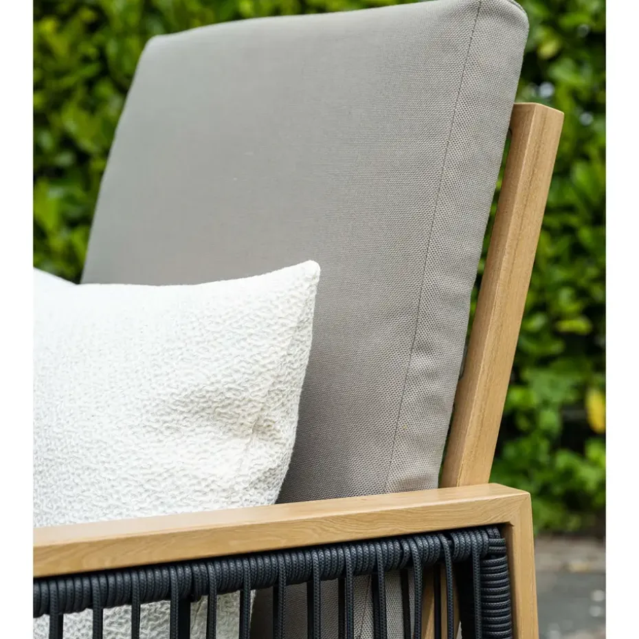 Garden Impressions San Capri lounge dining stoel - aluminium