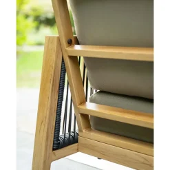 Garden Impressions San Capri lounge dining stoel - aluminium