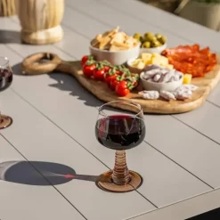 Garden Impressions Senja lounge dining set 4-delig rechts- valley sand