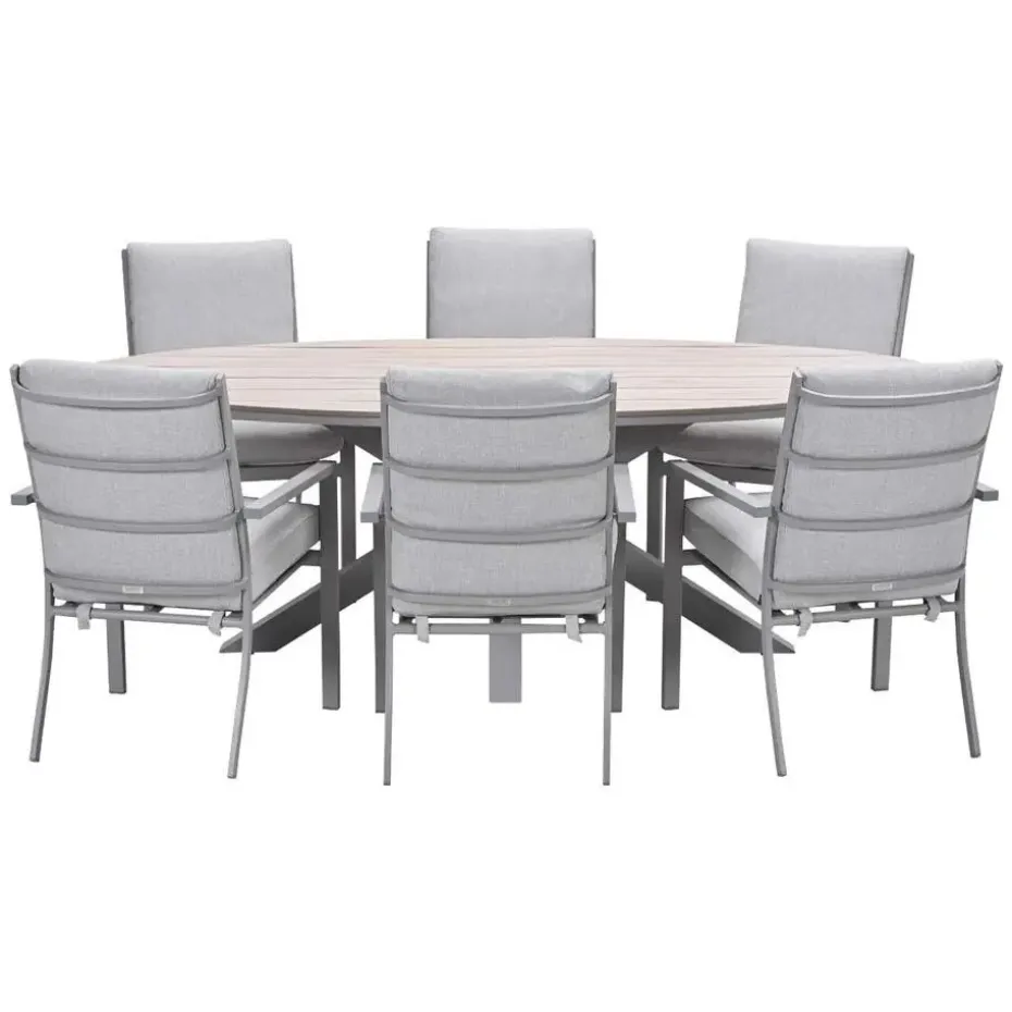 Garden Impressions Senja - Tulli tuinset 7-delig valley sand 220x115cm